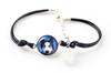 Siberian Husky, Chukcha - Bracelet with Your Photo Handmade, Unique Jewelry from the Art-Dog Brand