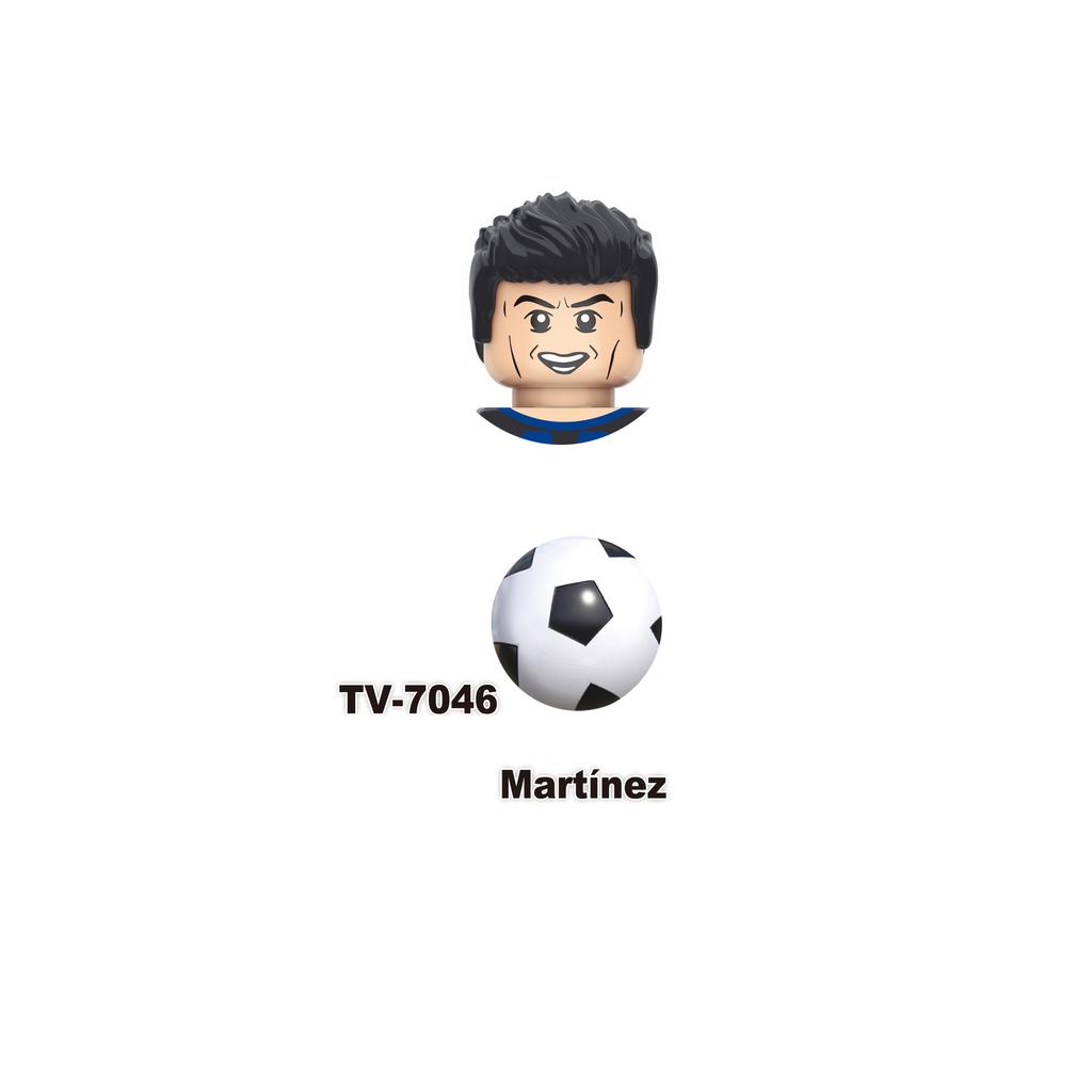 TV6506 TV6507 Action Toy Figures Football Players Assemble Bricks Building Blocks Gifts For Children Kids Small Dolls