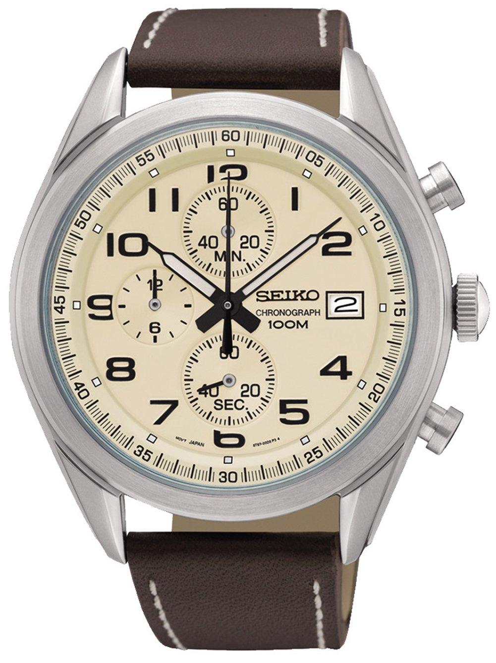 

Seiko SEIKO quartz men s watch SSB273P1 ivory