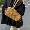 Stylish and Casual Single-shoulder Bag for Women, Simple and Fashionable Bow Hand-held Boston Bag