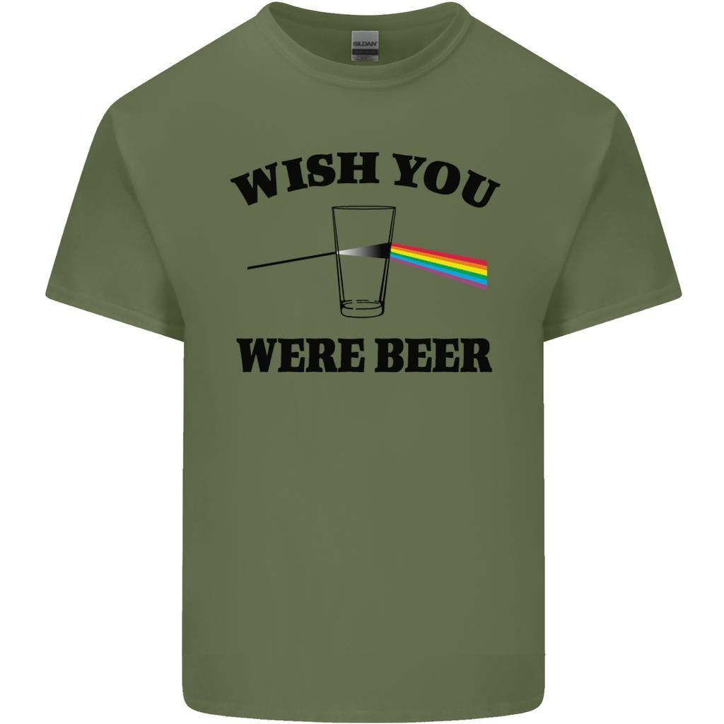 Wish You Were Beer St Patricks Day Alcohol Unisexs Light Cotton TShirt