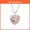 Trendy Korean Style Heart Shaped Bts Necklace For Fashion Enthusiasts And Collectors