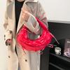 Sac à main pour femme nœud en demi-lune Sacs plissés Nuage Boulette pour femme Sac d'épaule Croissant Sac de créateur Pochette Croissant