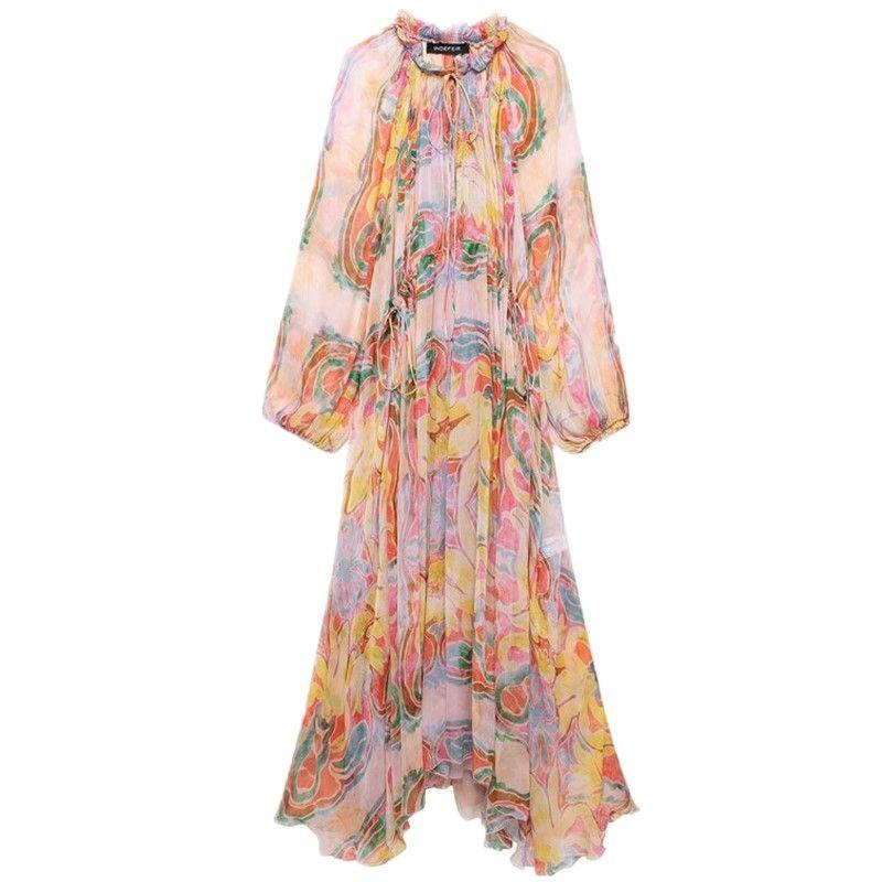 

Women s Clothing Fashion Style Summer Elegant Midi Skirt Dress Figure Color L