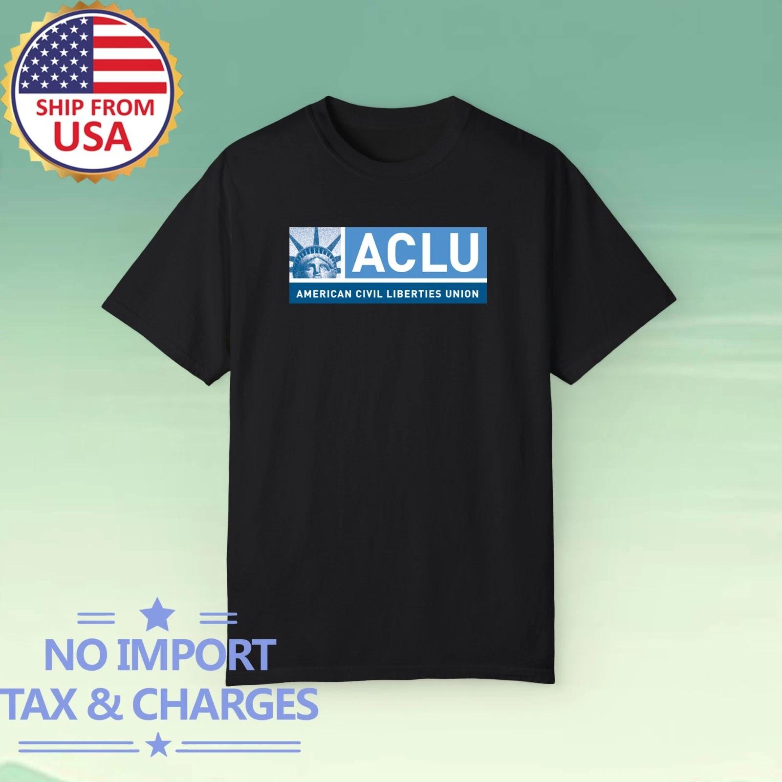 ACLU American Civil Liberties Union Men s Black Size S-5XL 4XL