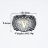 Z Letter Belt Men's Smooth Buckle Pure Cowhide Personalized Youth Jeans Belt Men's Belt