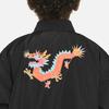 Nike Jacket Long Sleeve Embroidered Pattern Casual Kids jackets Black HF7090-010