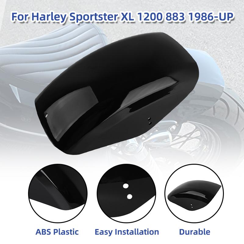Motorcycle Rear Fender Short Protection Mud Guard Cover Light Black Mudguard Moto Custom For Harley Sportster XL883 1200 72 48