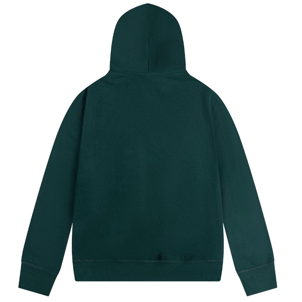 Polo Ralph Lauren FW23 Pony Logo Embroidered Hooded Fleece Long Sleeve Sweatshirt Men Sweatshirt Green 710838696-015