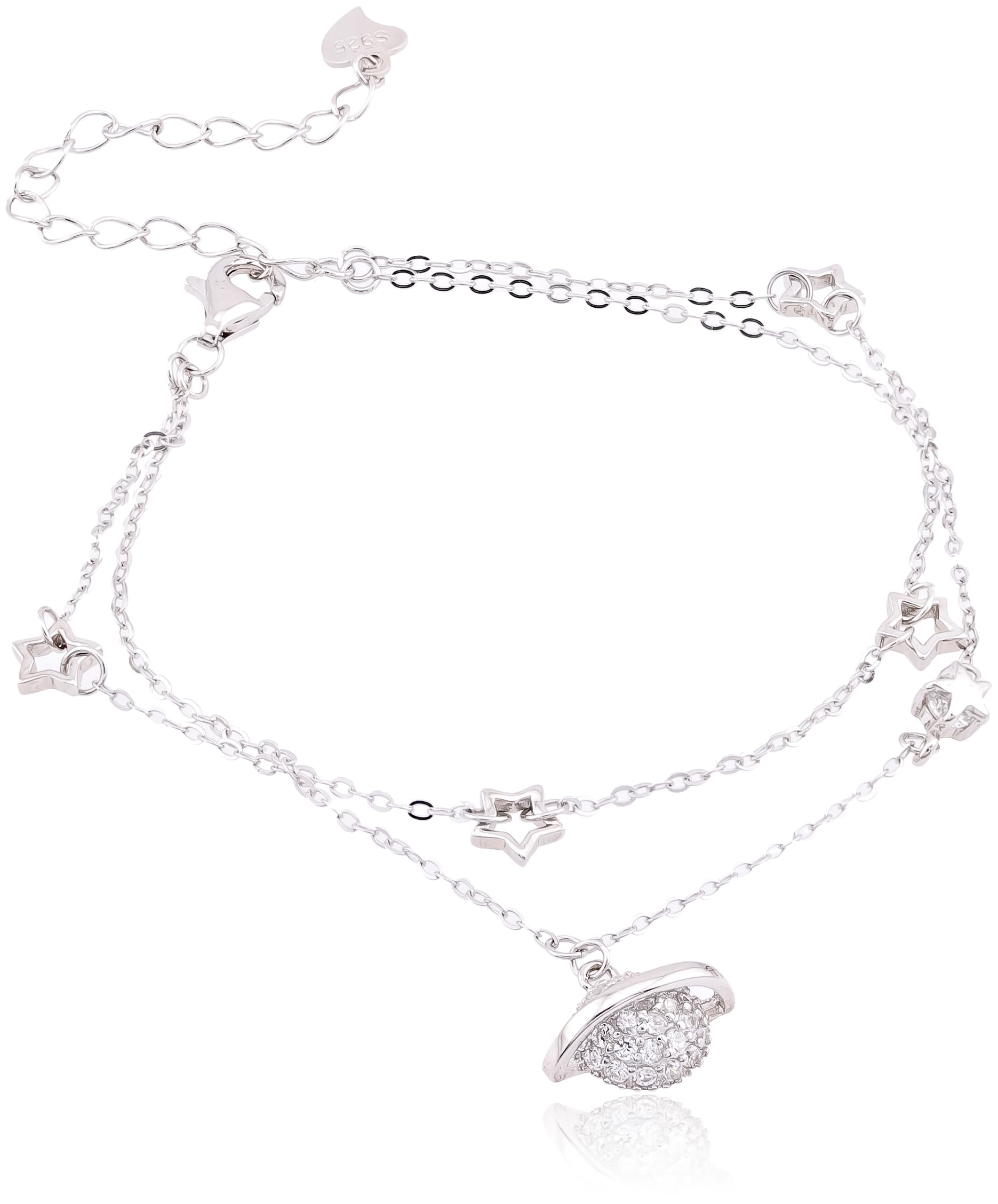 

[Variable Cheap] S925 Silver Bracelet 6B-I-84