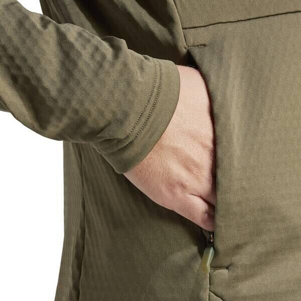 Adidas Multi Light Fleece Full Zip Jacket Olive Strata