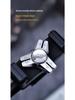 Yi Jue Stainless Steel Gyro: Black Technology Metal Stress Relief Toy.