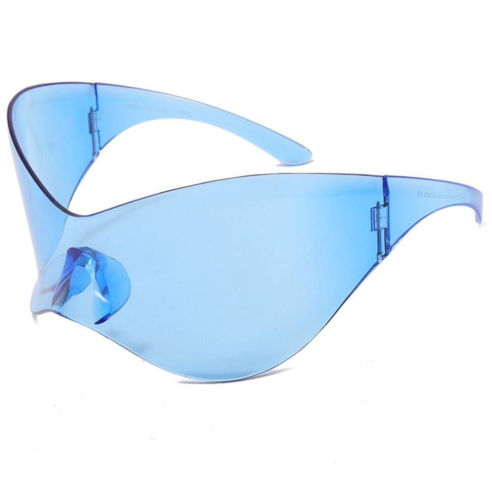 1 Pair Men Y2k Sport Sunglasses Uv400 Protection Safety Cycling Sun Glasses Eyewear For Driving Fishing