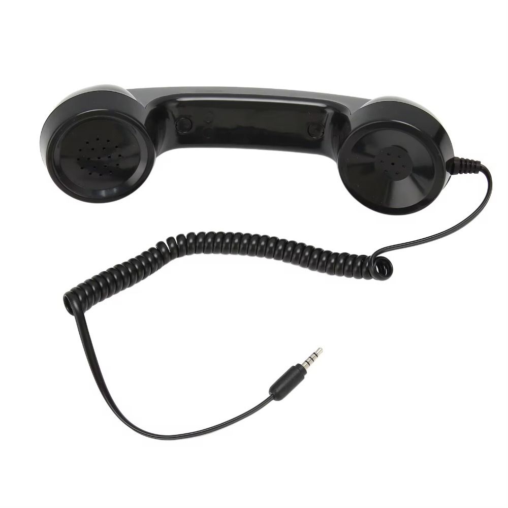 

Ручная трубка для телефона, защита от излучения, сотовый приемник для мобильных телефонов, компьютеров чёрный