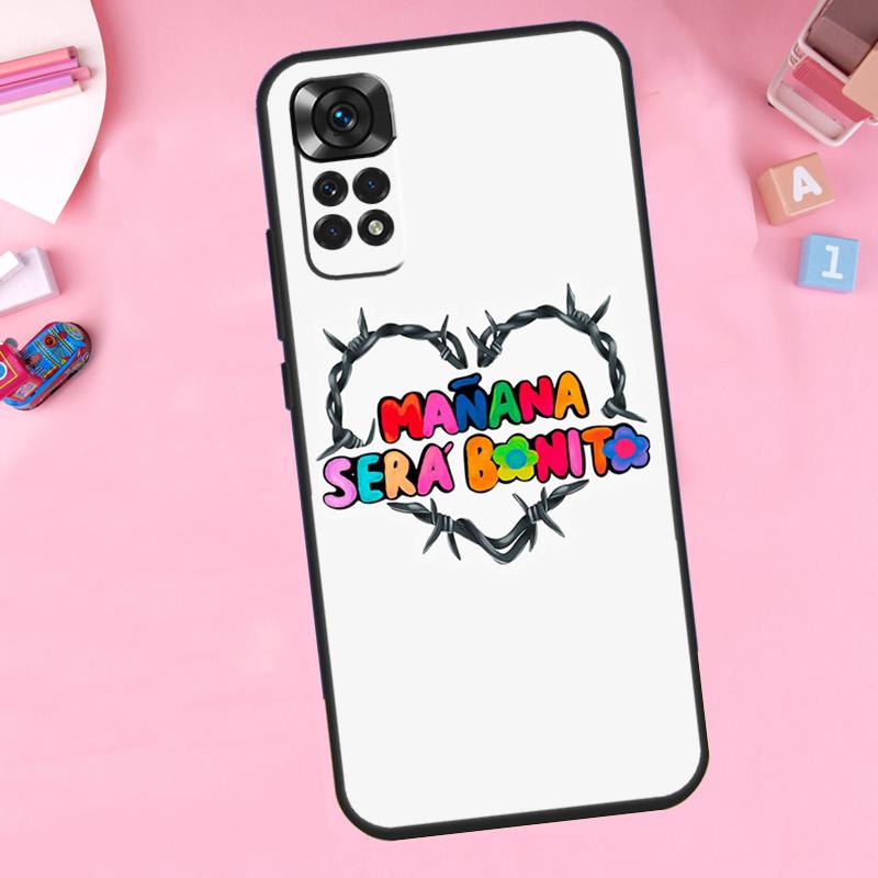 karolg Manana Sera Bonito Case For Xiaomi Redmi Note 11 8 9 10 Pro 12 Turbo 8T 9S 10S 11S 12S Redmi 12C 10C 9C Cover