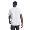 Adidas Train Essentials Feelready Logo Training Short Sleeve Size XL T-Shirt, Men's BXH37, White/Black (IM4373),