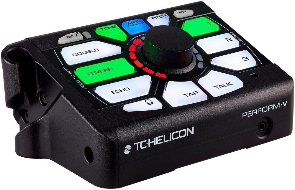 TC HELICON Вокальная педаль PERFORM-V Мультиэффекты чёрный