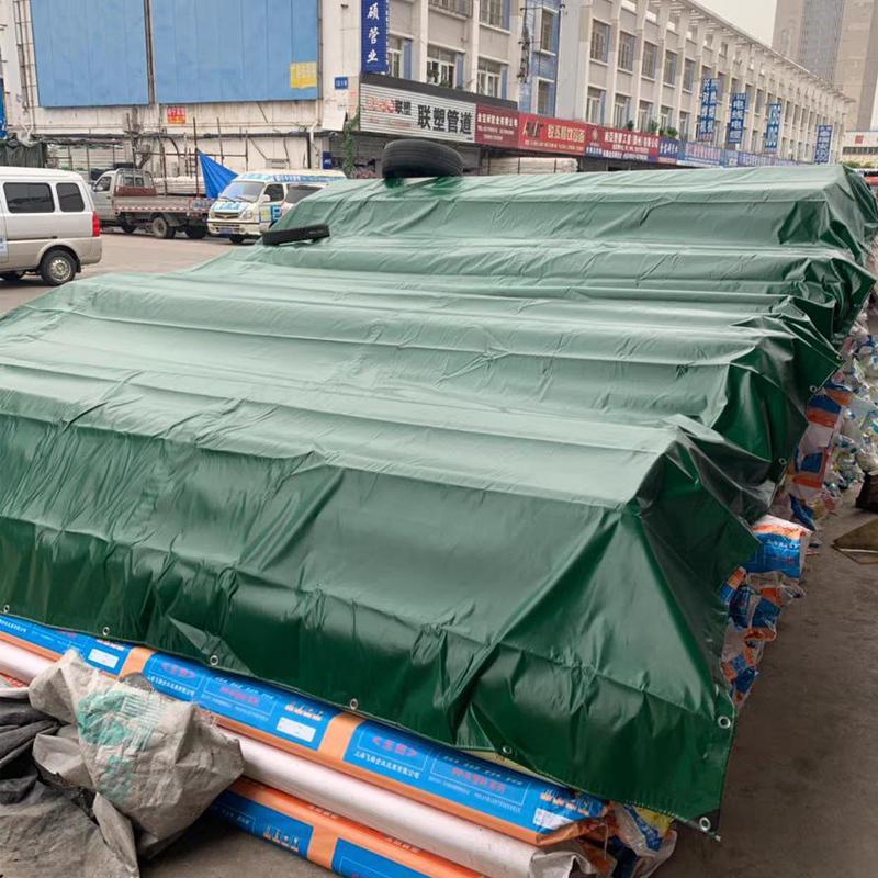 Thicken Flame-retardant Rainproof Cloth Sunscreen Tarpaulin Welding Insulation Canvas Truck Factory Fireproof Waterproof Cover