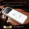 Luxury PU Leather Magnetic Phone Protection Case for Xiaomi Poco F9 Ultra F9 Pro F8 Ultra F8 Pro for Magsafe Wireless Charging Protective Cover