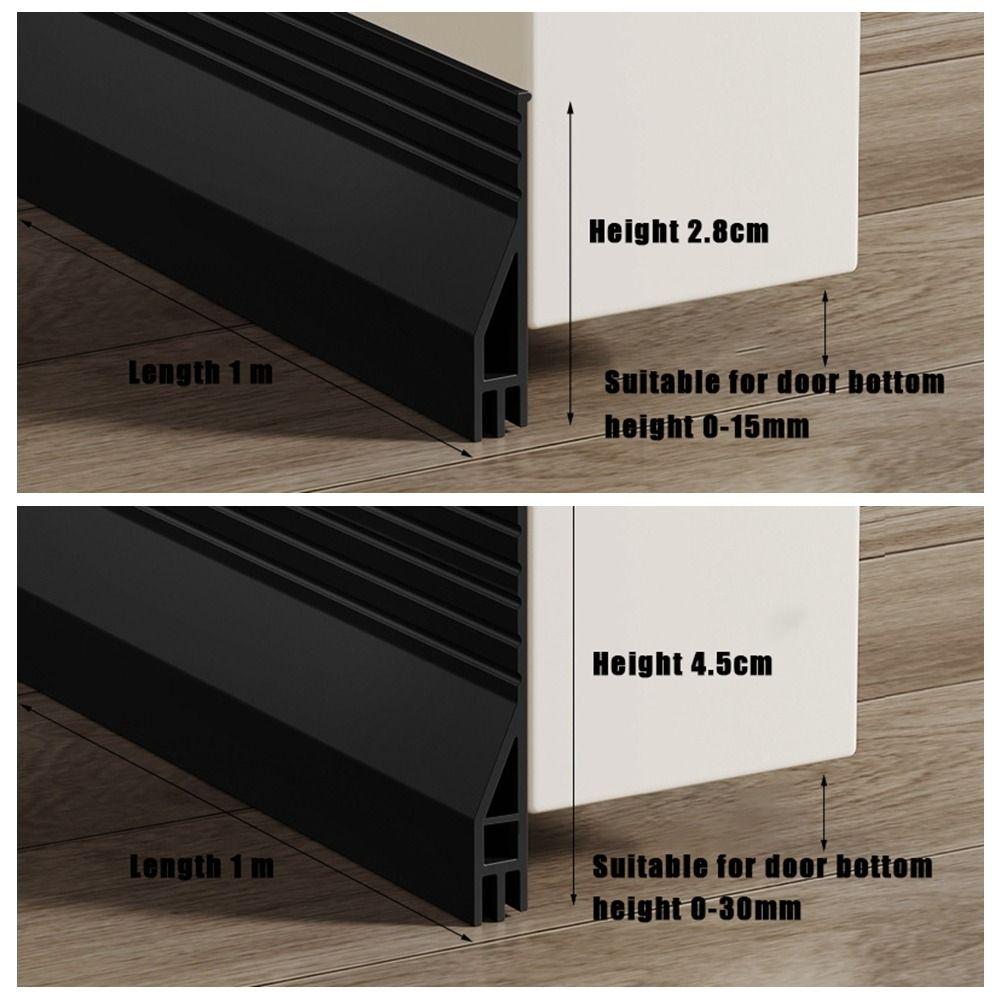 Windproof Door Bottom Seal Strip Dustproof Waterproof Seal Strip Burliness Door Gap Baffle  Door