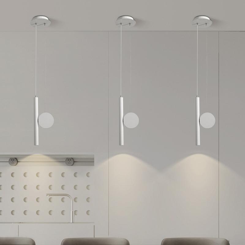 Minimalist Bedside Pendant Lamp, Fashionable Restaurant, Freely Adjustable Bar Counter Pendant Lamp, Bedroom Small Pendant Lamp