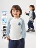 European Boys' Pure Cotton Long-Sleeve T-shirt, New Spring 2026 Toddler & Baby Base Layer