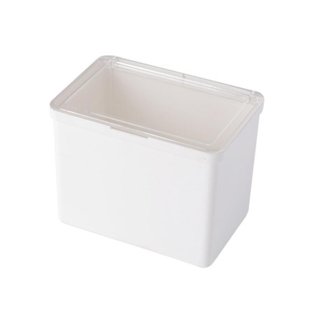 Dust-proof Double-Open Storage Box Flip Cover Small Item Tidy Container  Stationery