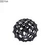 Creative Hollow Spiny Ball Ornaments Metal Crafts Spherical Sculpture Living Room Decoration Artwork Statue Modern Home Decor