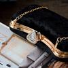 Wholesale Factory Directly Sale Womans Wedding Party Clutch Bags Elegant Small Gift Velvet Night Handbags Navy Blue Hand Bag Sac