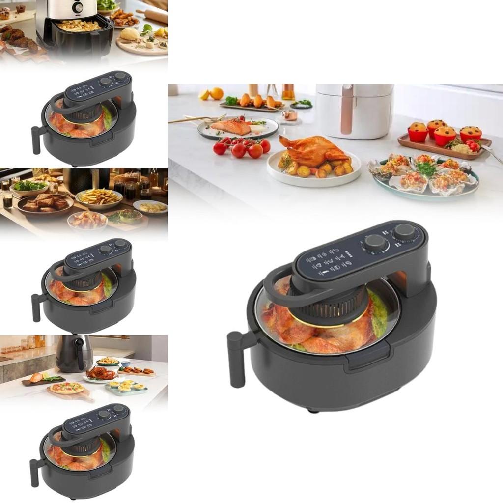 Air Fryer 10l Large Capacity Hot Air Circulation Household Breakfast Oven For Family Cooking