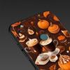 Pumpkin Autumn Leaves Coffee Phone Case Cover for Google Pixel 10 9 8 7 6 9A 8A 7A 6A Pro Shockproof Soft TPU 9 Pro XL Shell Bag