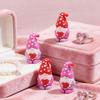 Mini Gnome Figurines Set for Hide And Seek Game Valentines Day Heart Gnomes Red Pink Unique Home Table Decor Romantic Gifts
