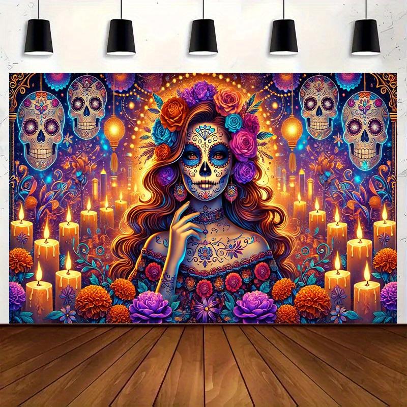1 piece, Halloween celebration backdrop cloth, party decoration, photography backdrop bannerzyc