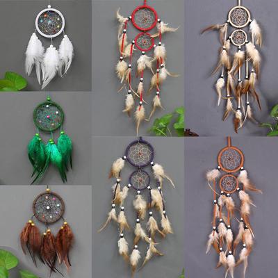 Dream Catcher Rüzgar Çanları Ev Asılı Zanaat Hediye Dreamcatcher Süs Araba Asılı Yatak Odası Dekorasyon 1 ADET