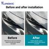 For Mazda 3 Axela BP 2019 2020 2021 2022 2023 2024 2025 Real Soft Carbon Fiber Sticker Car Lamp Eyebrow Decor Trim Accessories