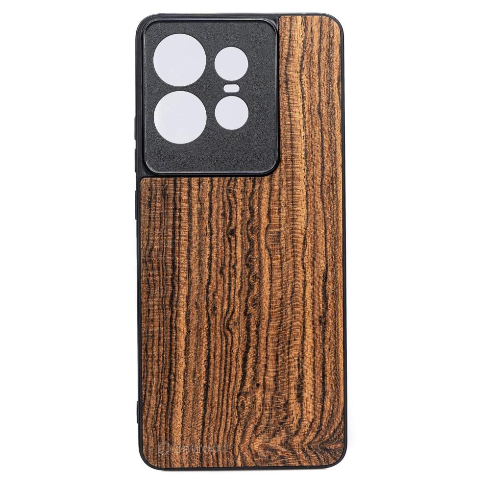 Bewood Wooden Case for Motorola Edge 50 Pro bocote