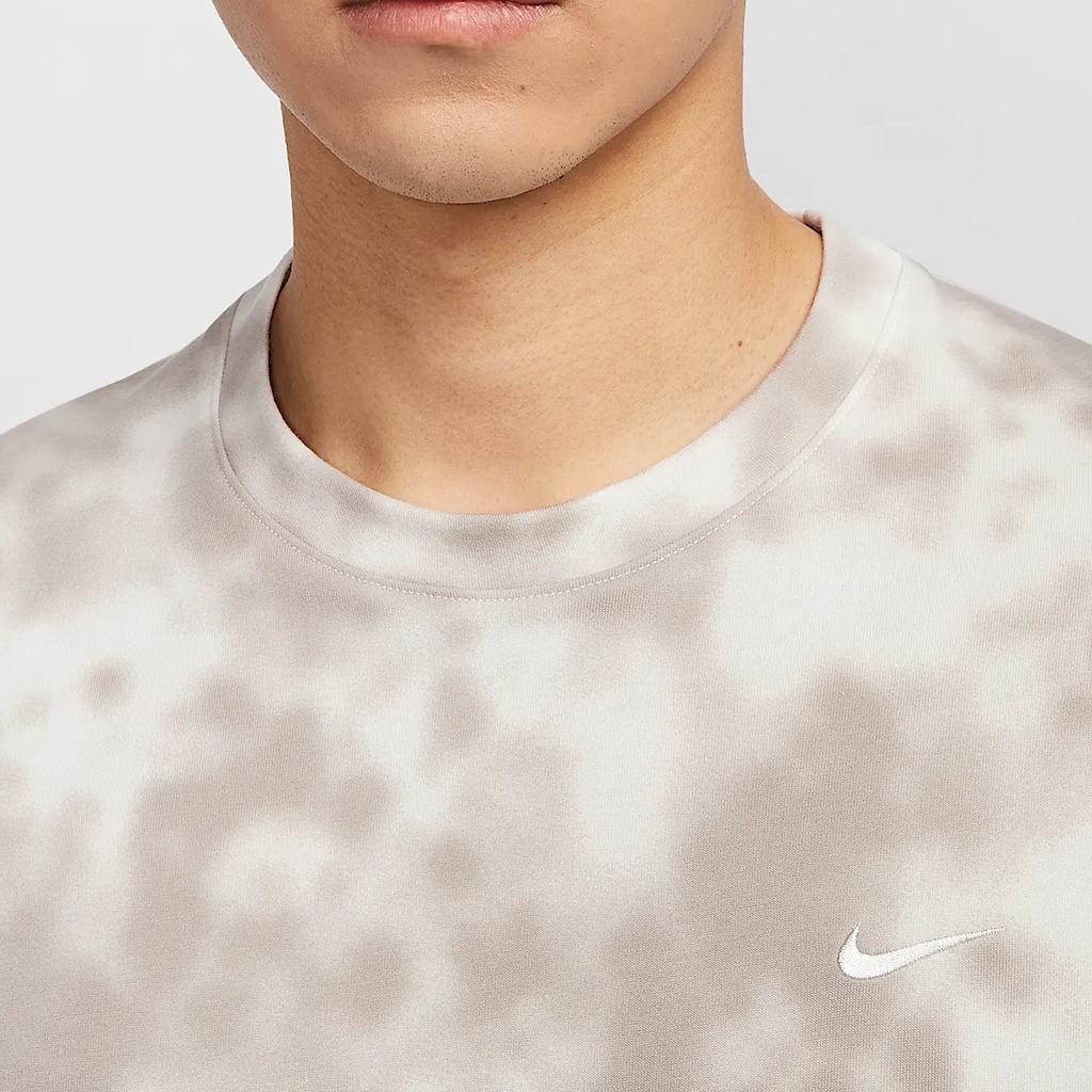 Nike Embroidered Eyelet Crew Neck Long Sleeve Sweatshirt Men sweatshirt College-Grey HJ3149-133