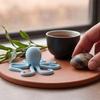 Devil-fish Shaped Plant Stem Support Creative Plant Cutting Holder  Outdoor Home Gardening