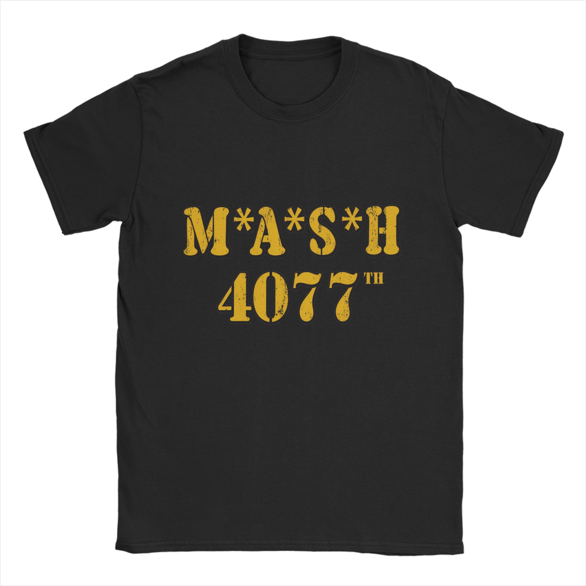 

Мужские футболки MASH 4077 100% Хлопок Одежда Смешная Футболка с коротким рукавом с круглым вырезом Новое Поступление Футболка - Мужская Летняя Хлопковая ... S