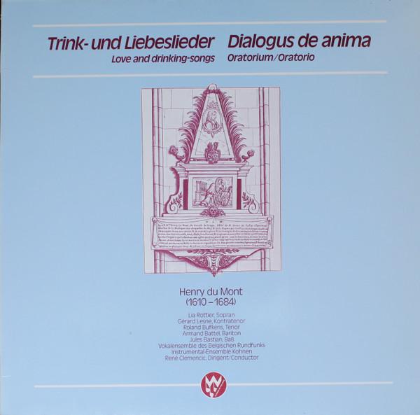 

LP Record HENRY DUMONT Trink und Liebeslieder Oratorium MWH1003 Musique En Wall 1982 Germany Classical Used