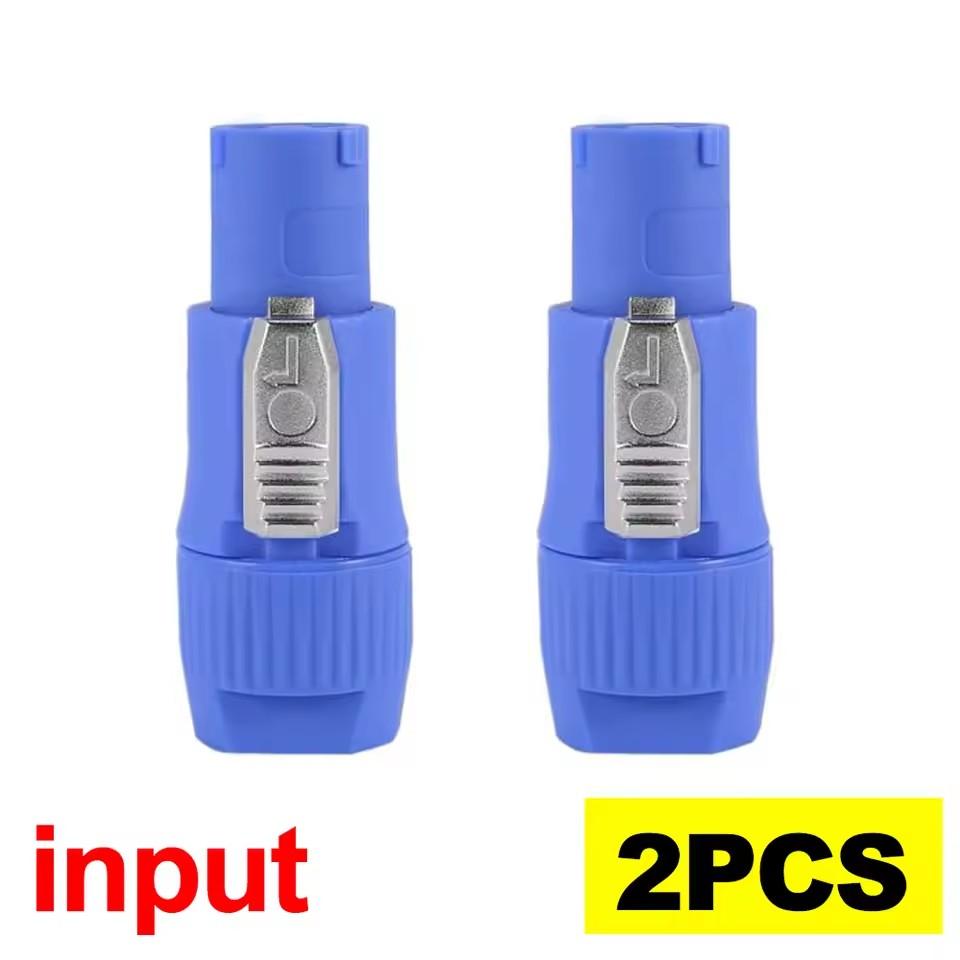 6/1PCS NAC3FCA NAC3MPA Male Plug 20A Power Plug Power Socket Adapter 3Pin Powercon XLR Connector for Stage Light LED Screen
