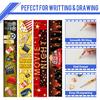 Sherr 36 Pieces Movie Night Pencils with Eraser, Wooden Colorful Pencil Bulk for Students Classroom Prize Stationery Party Favors, 4 Style