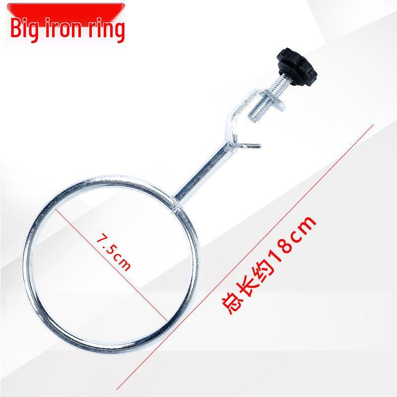 Large Stainless Steel Laboratory Iron Stand with Cross Clamp and Butterfly Clamp