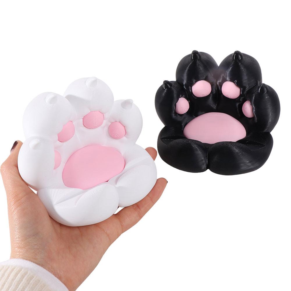Cartoon Style Cat Paw Phone Stand 3D Printed Cartoon Tablet Stand Bracket Tabletop Organizer