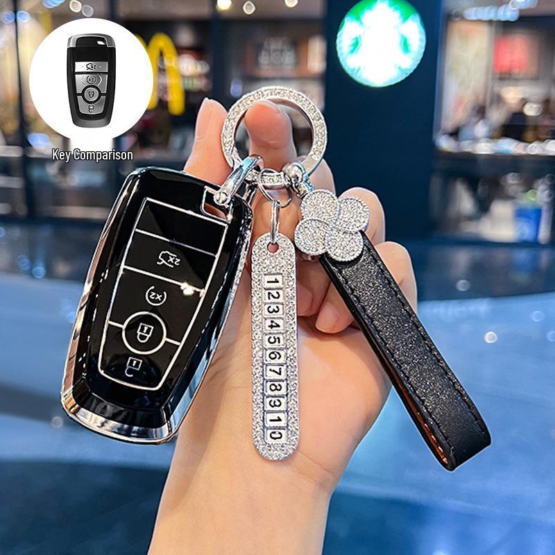 Key Case Shell for Ford Mondeo, Explorer, Focus, and Edge - Suitable for Men and Women