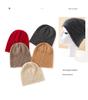 2025 Unisex Cashmere Knit Hat - Thick, Warm, Rolled Edge for Autumn/Winter