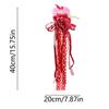 2Pcs Bowknot Ribbon Wedding Car Flower Suction Cup Wedding Decoration  Car Handle