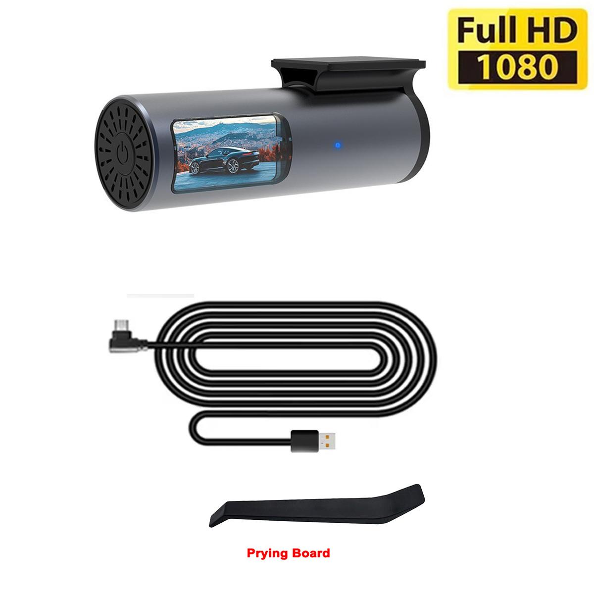 

2K WiFi Car DVR Dash Cam GPS Camera Mini Car Cam 24H Parking Monitor APP Control Car Driving Video Recorder Dashcam None чорний