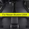 Car Floor Mats For Nissan Bluebird 2004  Auto Foot Pads Automobile Carpet Cover Interior Accessories
