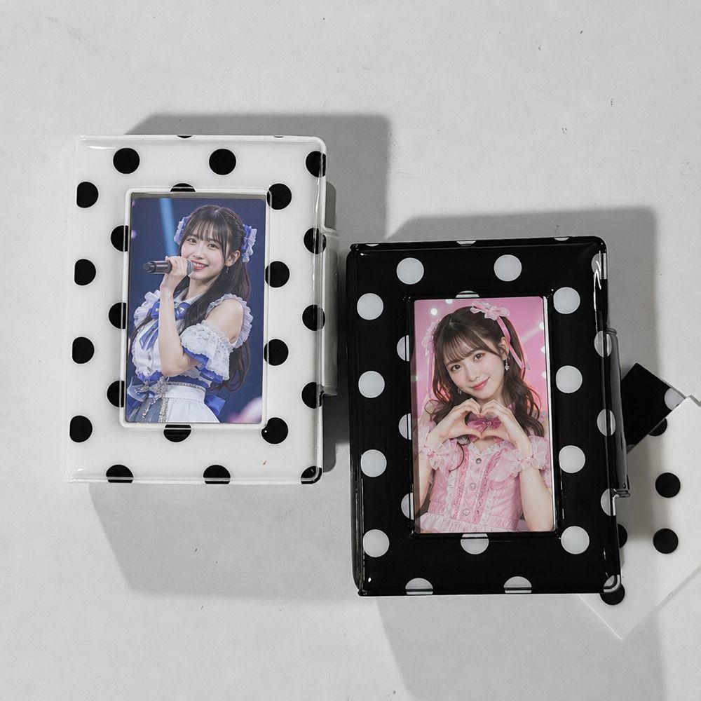 Polka Dot Photocard Binder 3 Inch Idol Picture Storage Book Multi-purpose Photocard Holder